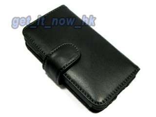 New Book Type Real Flip Genuine Leather Case Cover For HTC EVO 3D 