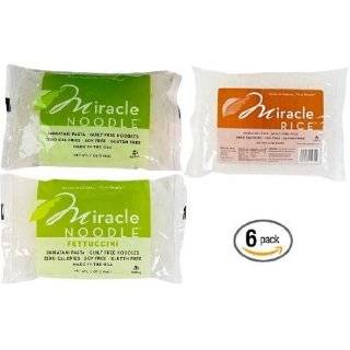 Miracle Noodle Variety Pack 2 of Each   Shirataki Angel Hair Pasta 
