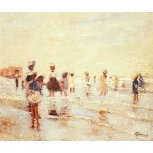 Oil painting reproduction size 24x36 Inch, painting name The Bathers 