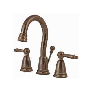   Rubbed Bronze Minispread Bathroom Sink Faucet+Drain