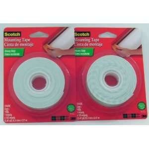  Scotch 3M Mounting Tape 314DC 1x125 2 Pack Everything 