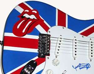 Keith Richards Rolling Stones Autograph Signed Guitar PSA DNA 