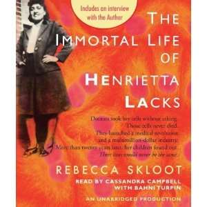   The Immortal Life of Henrietta Lacks [Audio CD] Rebecca Skloot Books