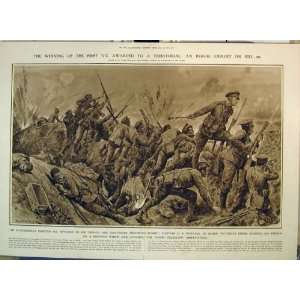   1915 Captain Woolley Queen Victoria Rifles War Battle