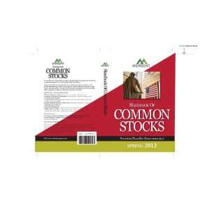  2012 (Common Stocks Handbook) Mergent Inc., Provides the investor 