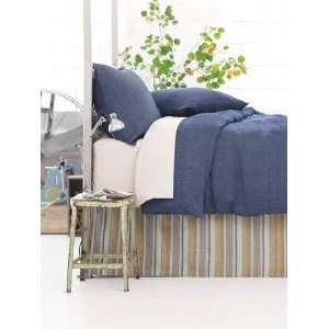  Pine Cone Hill Chambray Linen Ink Twin Duvet Cover