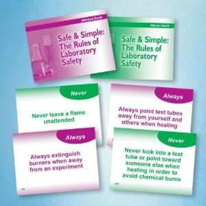   Specialty Safe and Simple Rules of Lab Safety Game