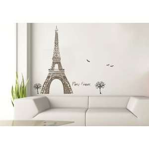  Art Appliques   Tour Eiffel Wall Decals Baby