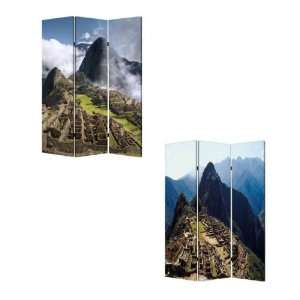  Machu Picchu Screen (Multicolored) (72H x 2W x 48D 