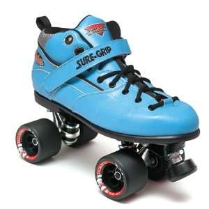   Rebel Fugitive Roller Skates   Blue Boot   Size 8