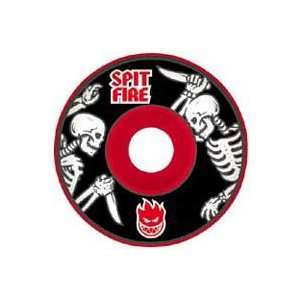   Spitfire Knife of the Living Dead Red 52mm Wheels