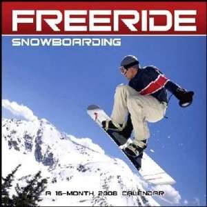  Freeride Snowboarding 2008 Calendar