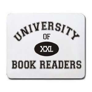  UNIVERSITY OF XXL BOOK READERS Mousepad
