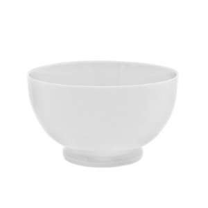   Street Set of 6 Royal White Footed Rice Bowls.