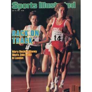  Mary Decker Unsigned Sports Illustrated July 29, 1985 