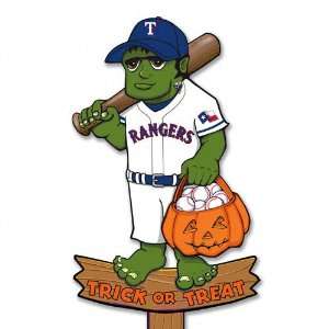  Texas Rangers 30 Halloween Yard Stake