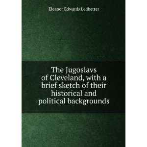   historical and political backgrounds Eleanor Edwards Ledbetter Books