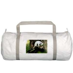 Gym Bag Panda Bear Eating 