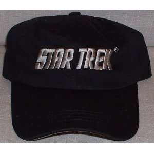  Star Trek TOS Black Embroidered Logo Hat 