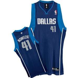  adidas Dallas Mavericks Dirk Nowitzki Authentic Road 