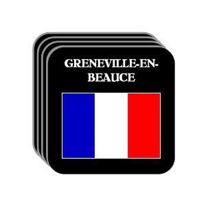  France   GRENEVILLE EN BEAUCE Set of 4 Mini Mousepad 