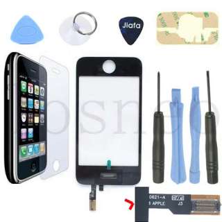 LCD Touch Screen Glass Digitizer + Tools For iPhone 3GS  