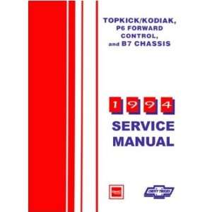  1994 CHEVY KODIAK TOPKICK Service Shop Repair Manual 