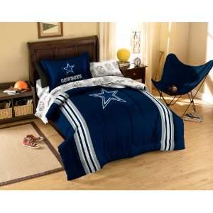  Dallas Cowboys Bed In A Bag Set TWIN size