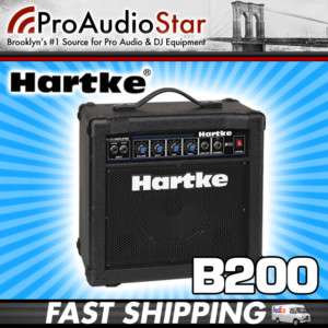 Hartke B200 B 200 20 watt 8 Bass Combo Amplifier Amp  