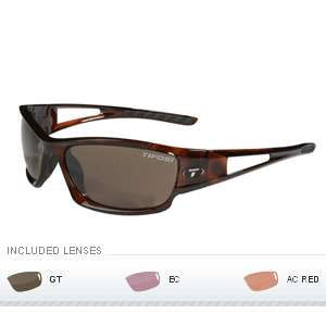 Tifosi Dolomite Interchangeable Lens Sunglasses   Tortoise  