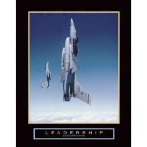  Leadership   Planes Poster Print