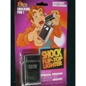  SHOCK FLIP TOP LIGHTER   Joke / Prank / Gag Gift Toys 