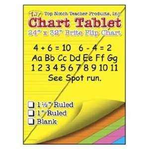  Chart Tablets 24X32 Assorted Blank Toys & Games