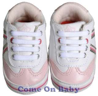 New born Infant Girls Toddler Baby Crib Shoes 0  3 m NB