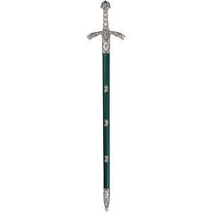  Richard the Lionheart Sword Replica Silver Finish with 