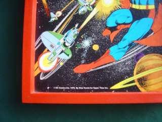 1978 SUPERMAN DC COMICS CHILDRENS NEW HAVEN WALL CLOCK  