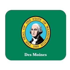  US State Flag   Des Moines, Washington (WA) Mouse Pad 