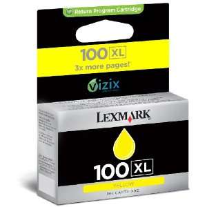  Lexmark high yield 100XL Yellow ink cartridge Electronics