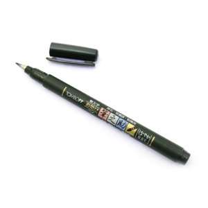  Tombow Fudenosuke Brush Pen   Soft   Black Body Office 
