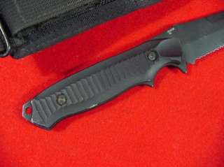 Benchmade Nimravus Tonto Military Black 141 Knife SKB T6 Aluminum Full 