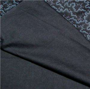 Black & Charcoal Gray Tonal Cotton Quilting Fabric FQs  