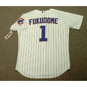 KOSUKE FUKUDOME Chicago Cubs AUTHENTIC Majestic Home Baseball Jersey
