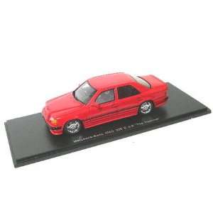   Benz 300E AMG The Hammer 1987 red 1/43 Scale Diecast Model Toys