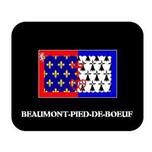   Pays de la Loire   BEAUMONT PIED DE BOEUF Mouse Pad 