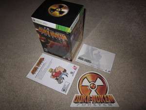 Duke Nukem Forever Balls of Steel Edition CASE + extras (Xbox 360 