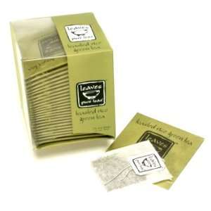 China Mist Leaves Pure Teas Toasted Rice Green Tea Bags  