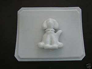 DOG SOAP Chocolate Candy Clay Gumpaste Mold NEW  