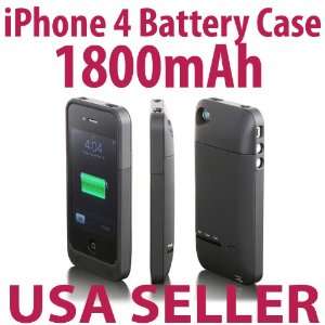  iPhone 4 1800mAh Battery Power Pack Rechargeable Battery 