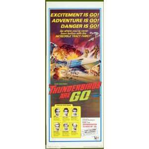  Thunderbirds Are Go Poster Movie Insert 14 x 36 Inches 