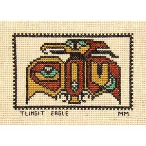  Tlingit Eagle Counted Cross Stitch Pattern